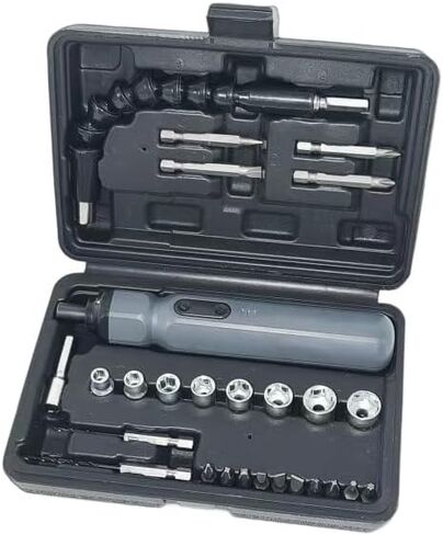 Oulaiide 26-in-1 Electric Screwdriver Kit, 4V | Rechargeable, Cordless in Kuwait