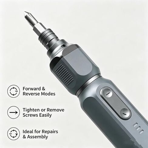 Oulaiide 26-in-1 Electric Screwdriver Kit, 4V | Rechargeable, Cordless in Kuwait