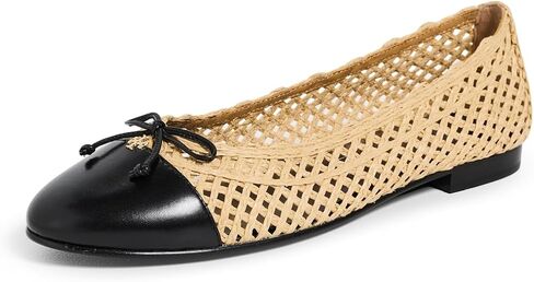 Tory Burch Women's Raffia Ballet Flats in Kuwait