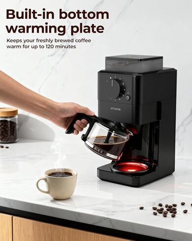avigator Iced Coffee maker, Hot and Cold Coffee Maker, Single Serve Coffee Maker for Ground Coffee, 4-5 Cups Coffee Machine with 22Oz Water Reservoir, Fits for Home and Office, Light Green in Saudi Arabia