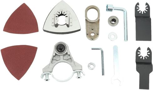 Angle Grinder Conversion Head, Angle Grinder Conversion Kit Stainless Steel Universal Adapter Kit, Angle Grinder Oscillating Tool Set in Kuwait