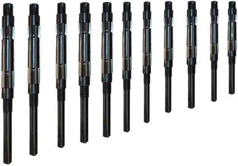 1PC 6.25-84mm Adjustable Hand Reamer HSS Size Range Cutting Tools 6 8 10 12 15 20 25 30 35 40 45 50 55 60 65 70 75 80 84mm(17-19) in Kuwait