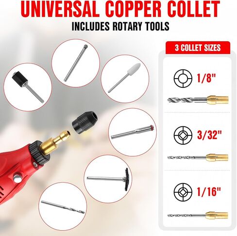 EWORK 448PCS Cordless Rotary Tool Kit 5-Speed Power Rotary Tool Accessories | 4V Mini Rotary Tool Kit for Drilling, Engraving, Sanding, Polishing, Cutting, Carving, Grinding and Cleaning, DIY in Kuwait