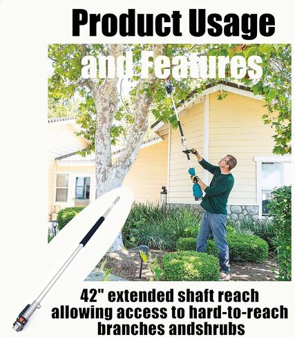 Extension pole saw attachment/Shaft Extension Couple Shaft Attachment fits for XUX01Z、 XUX02Z and GUX01 Lithium-Ion Brushless Cordless Couple Shaft Power Head in Kuwait