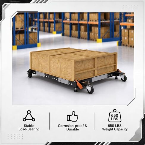 Shimeyao 1 Set 36 Inch Extension Bar Kit for Mobile Base, 1500 Lbs Capacity, Extension Bar Kit with Rails & Couplers, Easy-install Footprint Expander for Mobile Base Systems in Kuwait