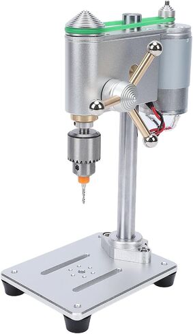 Precise Drill Press Durable Construction 0-8000 RPM Speed Control for Crafts Electronics (US Plug 100-240V) in Kuwait