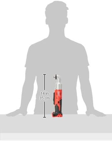 Milwaukee Llave angular 3/8 inch 18 V, 1500/2250 rpm, 40/76 Nm, 3/8 inch macho ver-0 in Kuwait