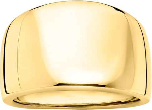 Ross-Simons Italian 18kt Yellow Gold Dome Ring in Saudi Arabia