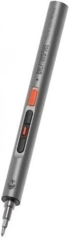 Electric Screwdriver For CreationSpace CS0702B Electric Screwdriver 3.7V Rechargeable Lithium Battery Adjustable Torque Portable Screwdriver 40min Fast Charging for DIY Repair（Color:Grey) in Kuwait