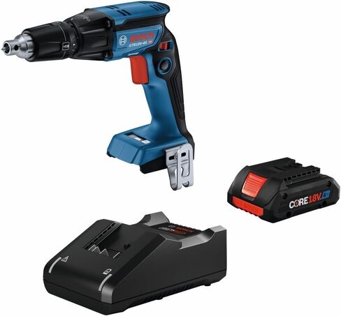 Bosch GTB18V-45B15-RT 18V Brushless 1/4in Hex Screwgun Kit (Renewed) | Variable-Speed Trigger | Depth Adjustment | Ergonomic Grip | Jobsite Ready in Kuwait