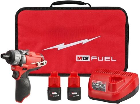 New 2402-22 for Milwaukee M12 1/4" Power Screwdrivers Kit | Height 12 Width 4.5 Weight 2.0 lbs in Saudi Arabia