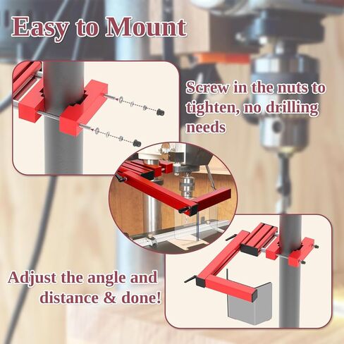 TOPOWN Adjustable Safety Drill Press Guard Shield Fits 2.0-4.0 Inches Column Diameter, Accessories for Drilling Press Guard Shield for Drill Press Protective Guard Shield, Drill Machine Guard Shield in Kuwait
