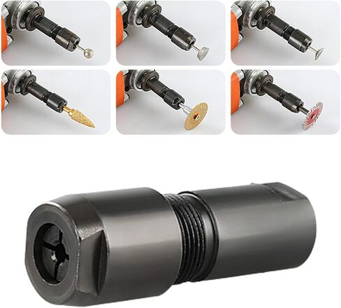 Angle Grinder Adapter Modified Multifunction Chuck Converter Oscillating Tool Kit Steel Attachment Quick Release Suitable for Home DIY, 3mm in Kuwait