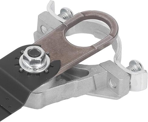 WALFRONT Tungsten Steel Angle Grinder Converter Adapter Kit Universal Grinder to Oscillating Tool Adapter with Premium Saw Blades for Wood Plastic Metal Polishing in Kuwait