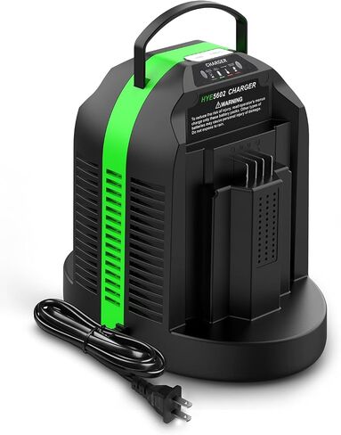 Aoasur Replacement for EGO 56V Battery Charger Compatible with EGO 56V Battery BA1400T BA2242T BA2800T BA3360T - for EGO Power+ CH3200 CH5500 CH2800(Green) in Kuwait