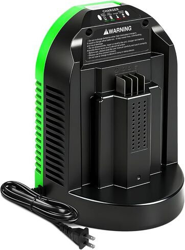 Aoasur Replacement for EGO 56V Battery Charger Compatible with EGO 56V Battery BA1400T BA2242T BA2800T BA3360T - for EGO Power+ CH3200 CH5500 CH2800(Green) in Kuwait