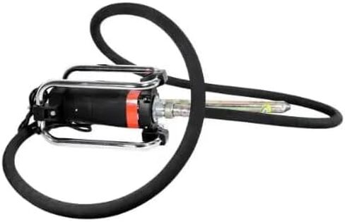 CXRCY Concrete Vibrator 1500W 2HP 18000RPM Powerful Copper Motor, 4.5M (14-3/4ft) Long Flexible Shaft, Electric Concrete Vibrator Handheld for Removing Air Bubbles & Smoothing in Kuwait