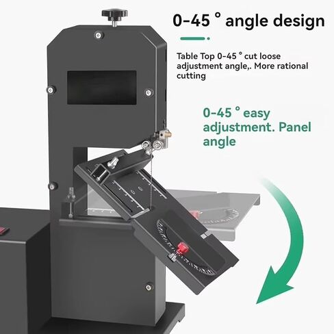 Small Desktop Scroll Saw,Electric Woodworking Wire Saw,Cutting Height 70mm,Speed 1750RPM,Straight Line, Curve in Kuwait