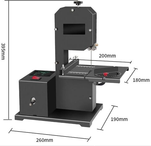 Small Desktop Scroll Saw,Electric Woodworking Wire Saw,Cutting Height 70mm,Speed 1750RPM,Straight Line, Curve in Kuwait