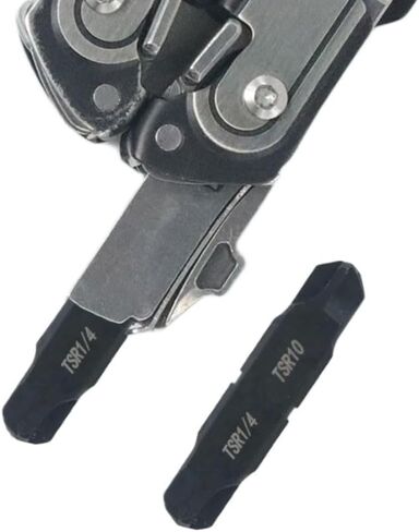Torq-Set Bit Kit Set with Magnetic Extension Bit Holder for Leatherman, Replacement Double-Ended Flat Screwdriver Bits for Leatherman Multi-Tool Accessories,6Pack in Kuwait