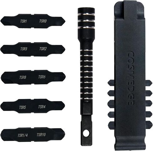 Torq-Set Bit Kit Set with Magnetic Extension Bit Holder for Leatherman, Replacement Double-Ended Flat Screwdriver Bits for Leatherman Multi-Tool Accessories,6Pack in Kuwait