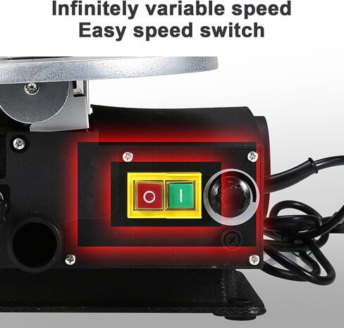 Electric Scroll Saw, Dust-Free Cutting Machine with Tiltable Work Table, LED Light, 400-1600RPM Speed for Wood, Metal, Plastic, Acrylic Projects in Kuwait