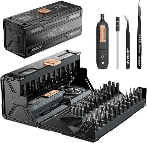 JAKEMY 33 In 1 Precision Screwdriver Set, Magnetic Tips Small Screwdriver Kit with Multi Replaceable Torx Bits, DIY Tool Electronics Repair Kit with Tweezers for Phone, Laptop, Computer, Watch, Bell in Kuwait