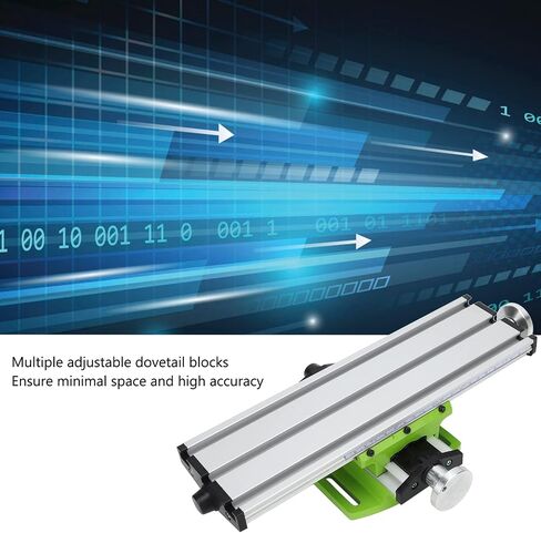 Bench Drill Slide Table Multifunction Worktable Milling Working Cross Slide Table Adjustable Dovetail Slots for Bench Drill Press in Kuwait