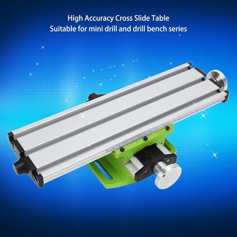 Bench Drill Slide Table Multifunction Worktable Milling Working Cross Slide Table Adjustable Dovetail Slots for Bench Drill Press in Kuwait