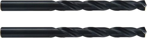 MAXTOOL 5/16"x6" 2pcs Identical Aircraft Extension Drills HSS M2 Extra Long Deep Twist Drill Bits Straight Shank Fully Ground Black; ACF02B06R20P2 in Kuwait