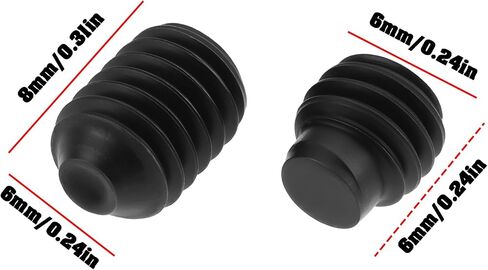 SING F LTD 4pcs R8 Spindle Alignment Screw Compatible with Bridgeport Vertical Milling Machines 6x6mm/6x8mm in Kuwait
