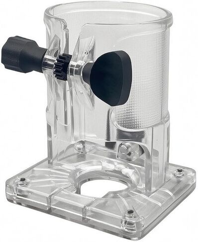 Transparent Trimmer PP Trim Router Cover High Strength Crafting Trimmer Base, High-grade Thickened With Gear Trimming Machine Transparent Cover in Kuwait