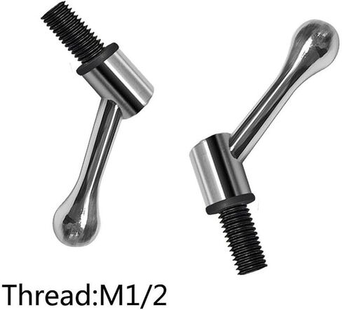 2PCS Milling Machine Table Lock Vertuical Mill M1/2 Bolt Handle Fit for Bridgeport in Kuwait