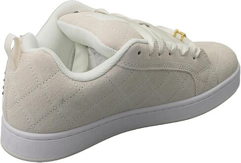 DC Women's Court Graffik SE Skate Shoe Off White/Gold in Kuwait