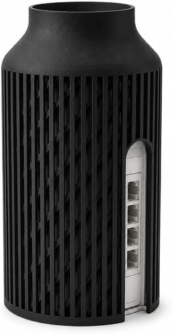Compatible with TP-Link Deco 7 Pro BE10000, Deco BE63, Deco BE65 Pro & Deco XE75, Slotted Ventilated WiFi Router Hideaway Sleeve (Black) in Saudi Arabia