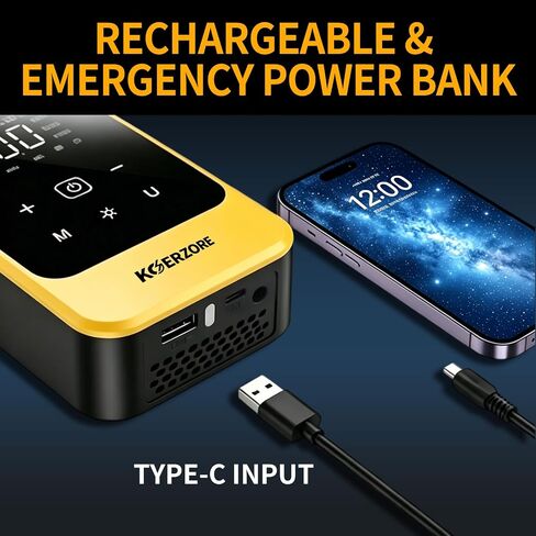 Tire Inflator Portable Air Compressor, Cordless Air Pump with 150 PSI, Electric Mini Bike Pump with Digital Pressure Gauge for Auto, Motorcycle, Bicycle, Balls, Car Accessories in Kuwait