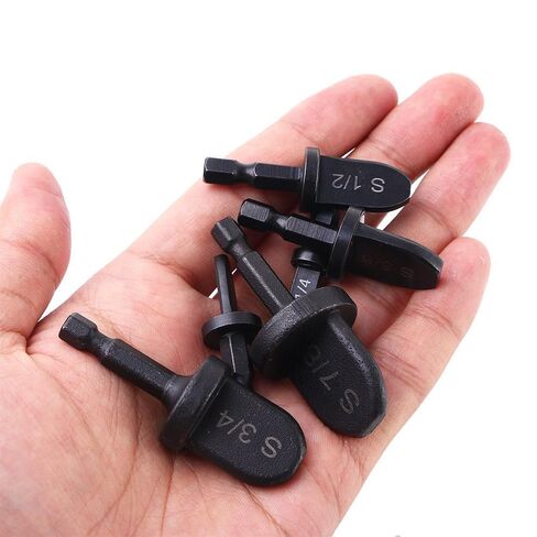 HVAC Tools 6pcs/Set Imperial Pipe Expander Drill bit swaging air Conditioner Repairing Swage Tool HVAC Pipe Swage Tool(Hexagon) in Kuwait