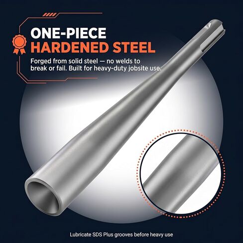 Wedge Anchor Setter for SDS Plus Rotary Hammers, 5/16"-5/8" | Drives concrete anchors, rebar, earth & mobile home anchors, bolts; Hardened steel; SDS Plus compatible; 5/16"-5/8" in Kuwait