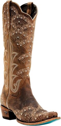 Lane Women's Boot Barn X Women'S Calypso Leather Western Bridal Snip Toe Caramel 6 M US in Kuwait