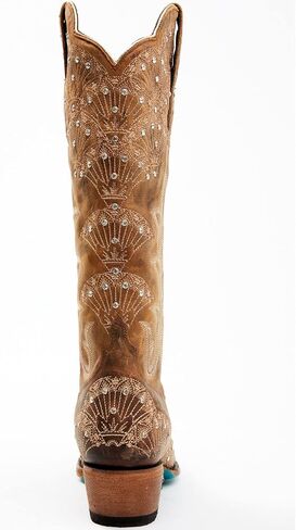 Lane Women's Boot Barn X Women'S Calypso Leather Western Bridal Snip Toe Caramel 6 M US in Kuwait