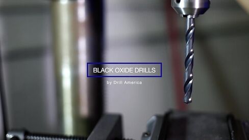 Drill America High Speed Steel 9/16 x 12" Extra Length Drill Bit with 3/8" Shank, DWDDL Series in Kuwait