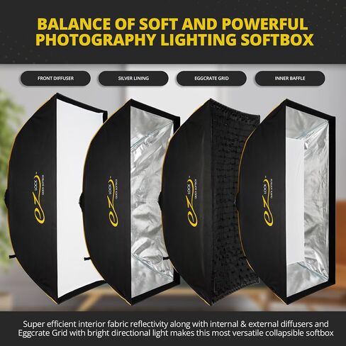 Glow EZ Lock 36x48 Quick Rectangle Softbox in Saudi Arabia