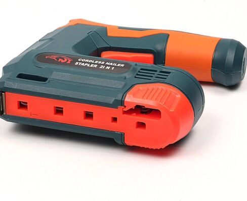 Baoblaze Electric Fastening Device Cordless Nailer Tool Handheld Driver Multi Material Rechargeable Portable Design With Replenishable Base Suitable for home repairs furniture assembly DIY projects in Kuwait