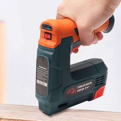 Staple Nail Replenishable Cordless Nailer Lightweight Electric Nailer for s, Carpentry, Crafts in Kuwait