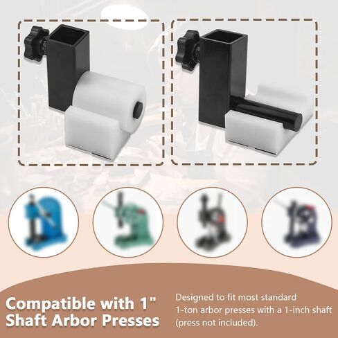 Shaft Arbor Press Replacement Forms for Making Spoon Rings, Bracelets & Jewelry (Press Not Included), Ring Bending Tool Jewelry Press Attachments for Bangle Making, 3-in-1 Arbor Press Attachments in Kuwait