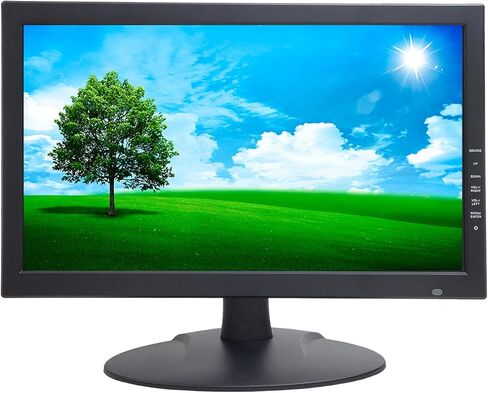 1stPV 21.5" SuperHD 5MP/2592x1944 16:9 Professional Security Monitor, 1 HDMI, 2 BNC Inputs(HD-TVI/AHD/CVI/CVBS) & 2 BNC Outputs, Working with 5MP Security Cameras Directly in Addition to DVR/NVR & PC in Saudi Arabia