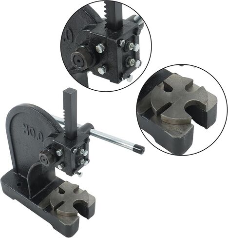 1/2-Ton Manual Arbor Press, Heavy-Duty, Desktop Hand Press, for Stamping Leather, Handicraft Production, Jewelry in Kuwait
