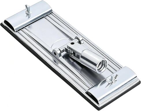 No-flip Pole Sander Head for Drywall Featuring Quick Release Clips, Universal Coarse Thread and Male Threaded Design for Wall and Ceiling Sanding, Head Only in Kuwait