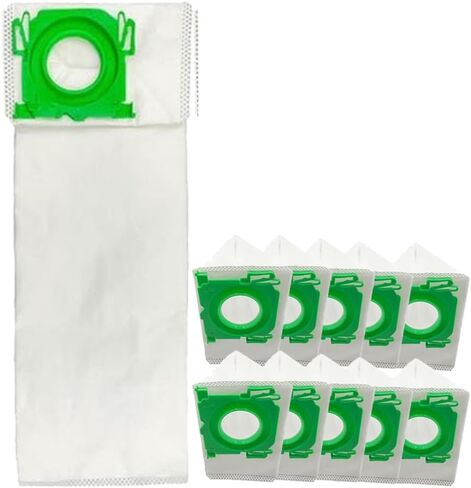 10 PACK-5093ER Vacuum Filter Bags for Sebo 370 X, G & C Series Upright Vacuum Cleaner Dust Bags,Compatible with Sebo Genuine X1 X2 X3 X4 X5 Extra Pet XP2 XP3 in Kuwait