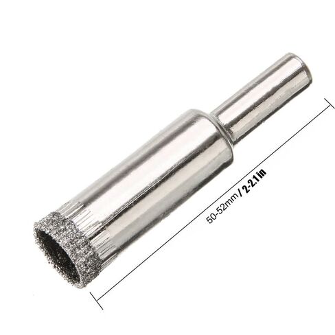 10PCS Diamond Drill Bit Set HSS 6-32mm Range for Tile Marble Glass Ceramic Precision Holes with Power Tools, Silvery in Kuwait